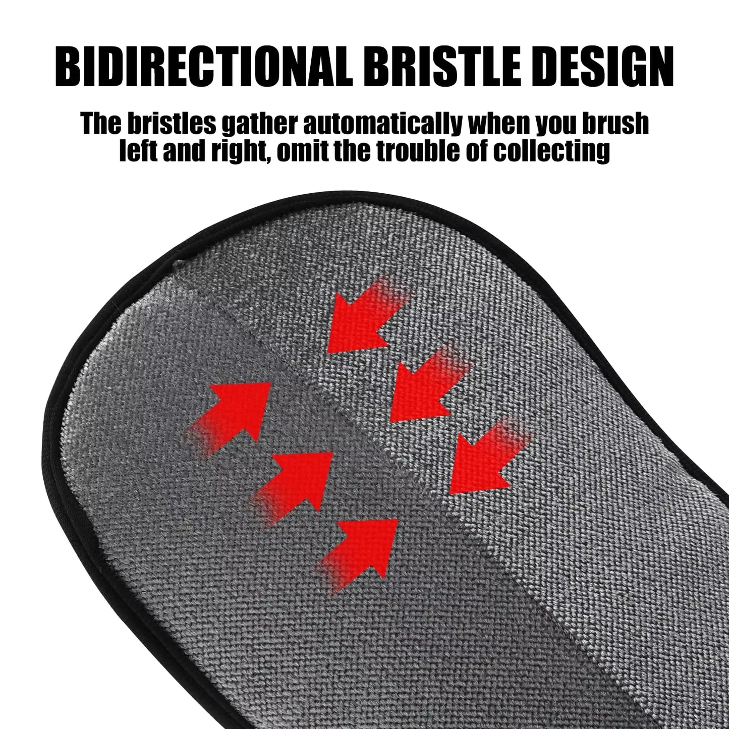 Reusable Static Removal Gloves, Double-Sided Grooming Gloves for Pets, Removes Pet Fur Hair for Carpets Pet Hair Removal Tool