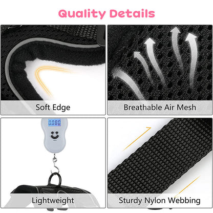 Reflective Escape-Proof Cat Harness & Leash Set – Soft Breathable Mesh Walking Vest