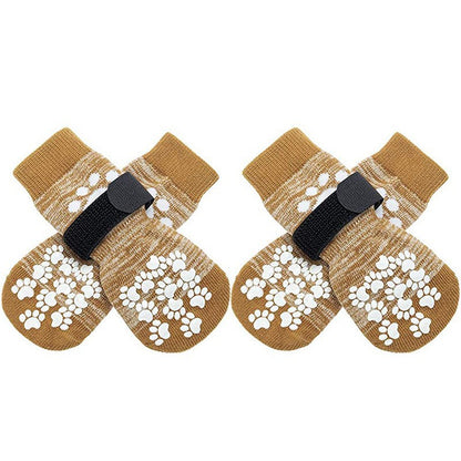 Anti-Slip Pet Socks – Outdoor Paw Protection Shoes for Cats & Dogs