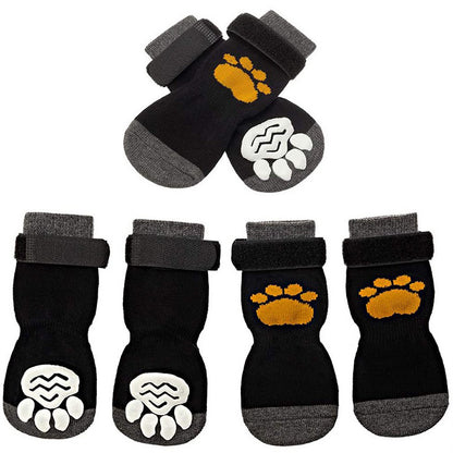 Anti-Slip Pet Socks – Outdoor Paw Protection Shoes for Cats & Dogs