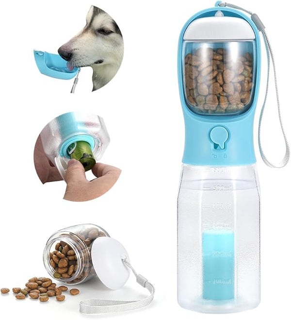 Furryhugs 3 in 1 Pet Travel Bottle