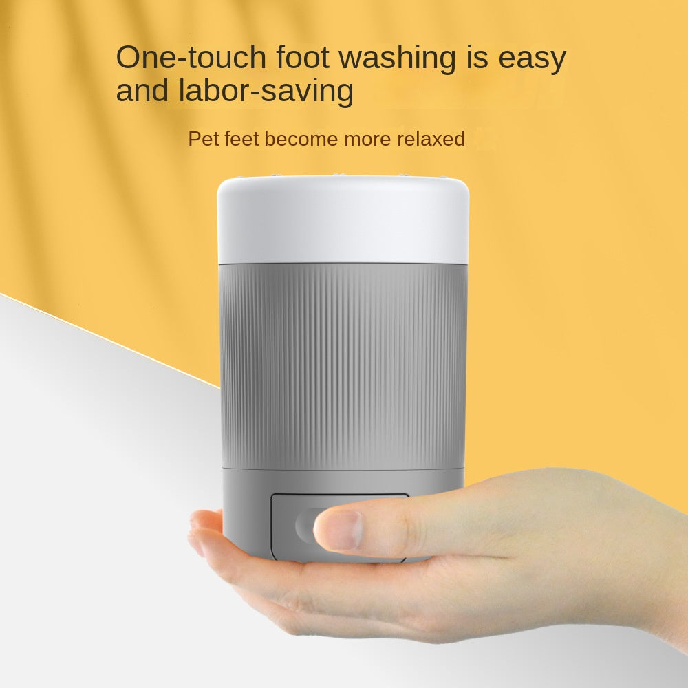 Pet Foot Washing Cup & Beauty Paw Cleaner – Antibacterial Soft Bristles with Integrated Drying Feature