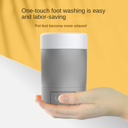 Pet Foot Washing Cup & Beauty Paw Cleaner – Antibacterial Soft Bristles with Integrated Drying Feature