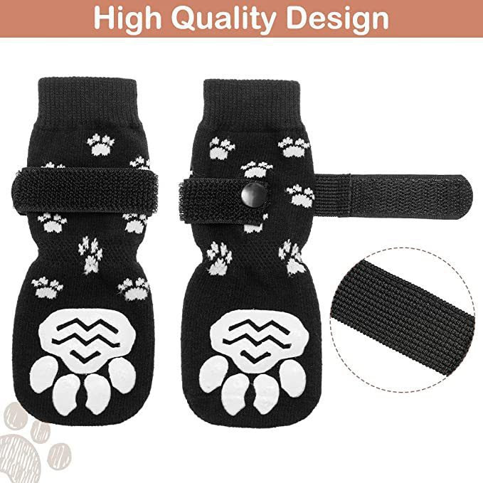 Anti-Slip Pet Socks – Outdoor Paw Protection Shoes for Cats & Dogs