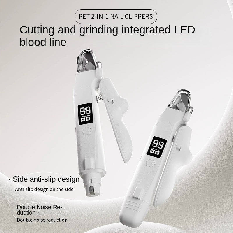 2 in 1 Multi-Functional Pet Nail Trimmer