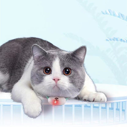 Hands-Free Smart Laser Cat Teaser Collar – Rechargeable Automatic Interactive Toy