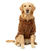 Warm Winter Dog Hoodie – Fleece-Lined Outdoor Coat for Golden Retrievers, Labradors & Large Breeds