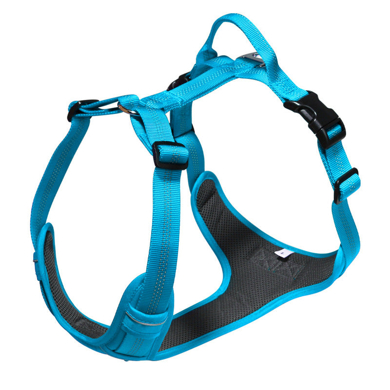Reflective No-Pull Dog Harness & Leash Set – Breathable Escape-Proof H-Type Vest for Large & Medium Breeds