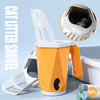 2-in-1 Integrated Cat Litter Scooper with Built-in Waste Bag Dispenser