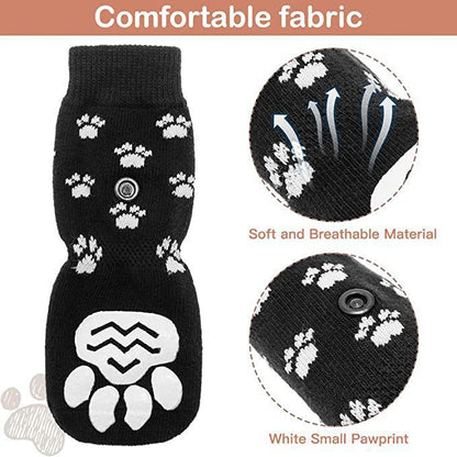 Anti-Slip Pet Socks – Outdoor Paw Protection Shoes for Cats & Dogs