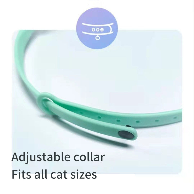 Hands-Free Smart Laser Cat Teaser Collar – Rechargeable Automatic Interactive Toy