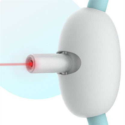 Hands-Free Smart Laser Cat Teaser Collar – Rechargeable Automatic Interactive Toy