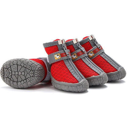 Non-Slip Soles Breathable Dog Shoes